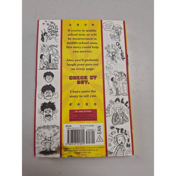 Middle School The Worst Years Of My Life Book By James Patterson & Chris Tebbett - Picture 4 of 6